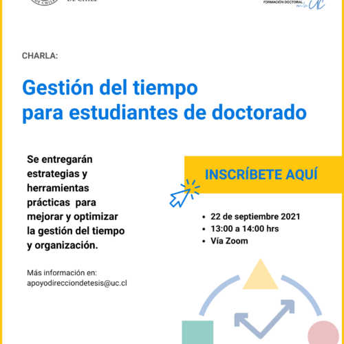 Charla de gestión del tiempo